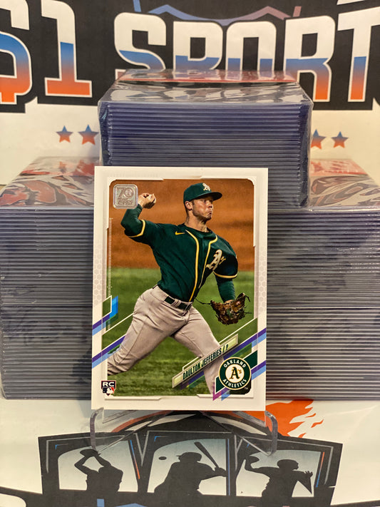 2021 Topps Daulton Jefferies Rookie #656