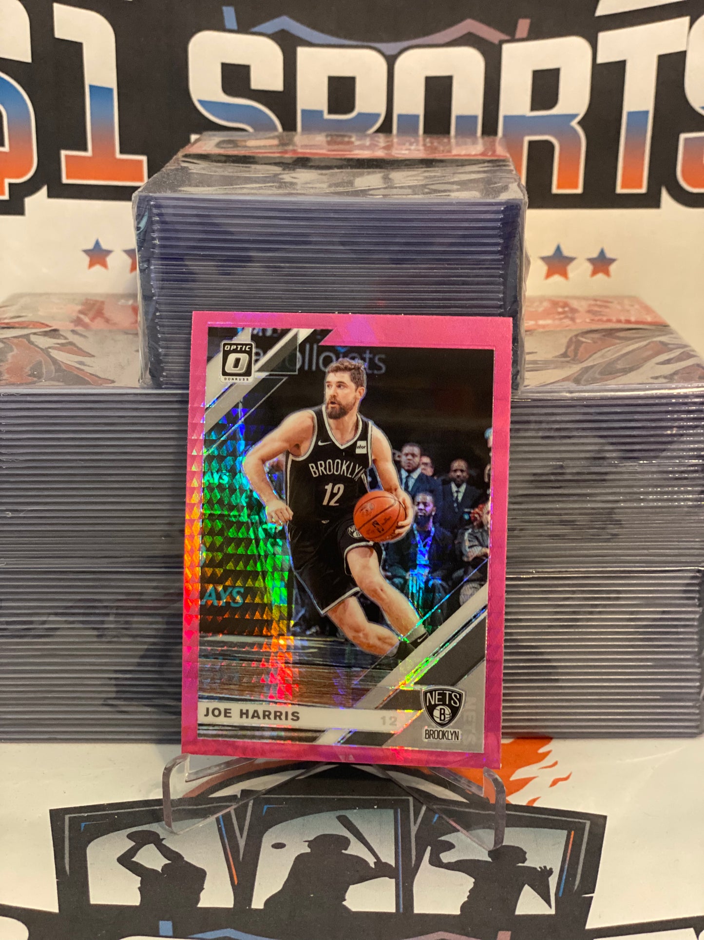 2019 Donruss Optic (Hyper Pink Prizm) Joe Harris #122
