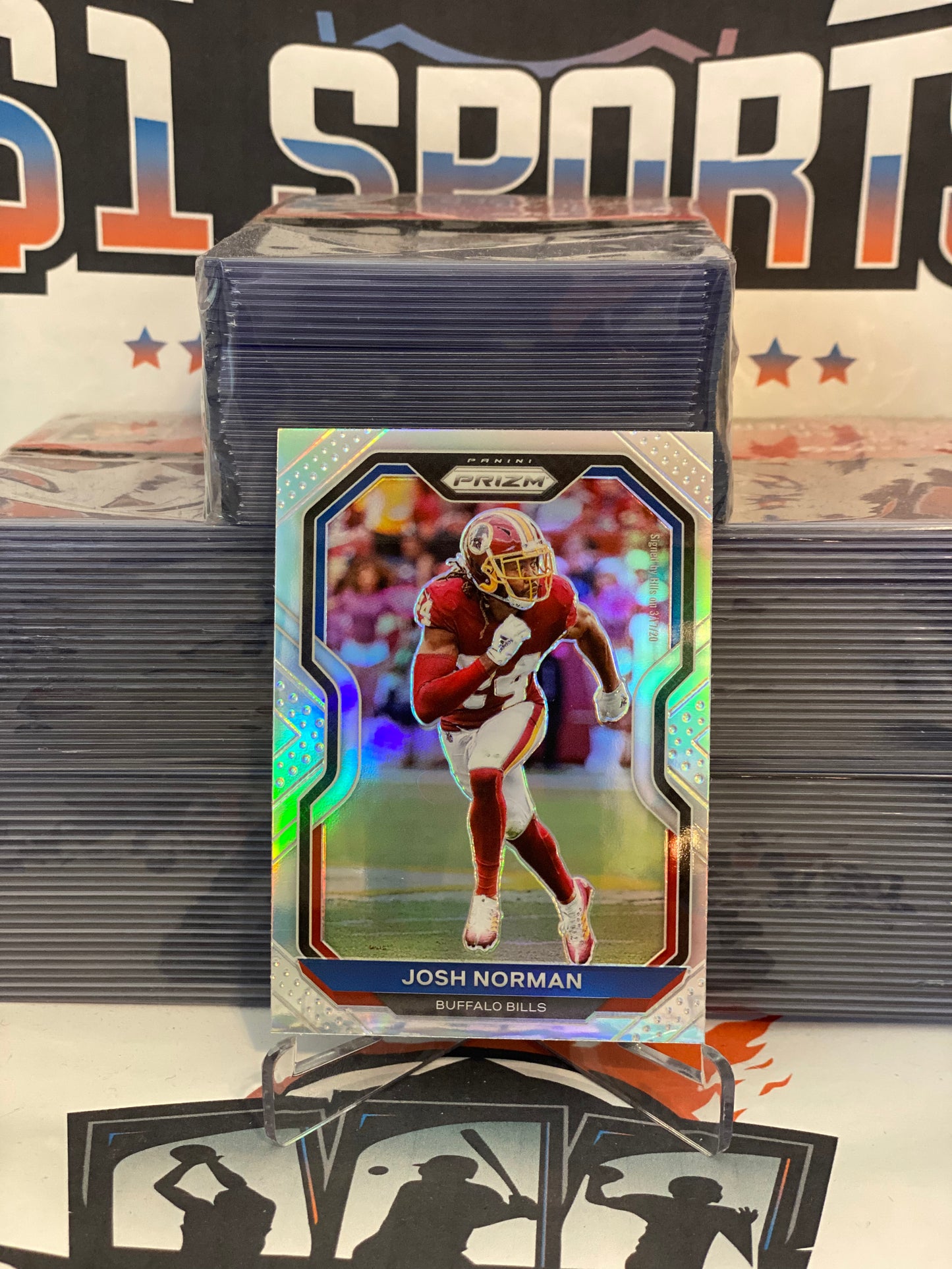 2020 Panini Prizm (Silver Prizm) Josh Norman #8