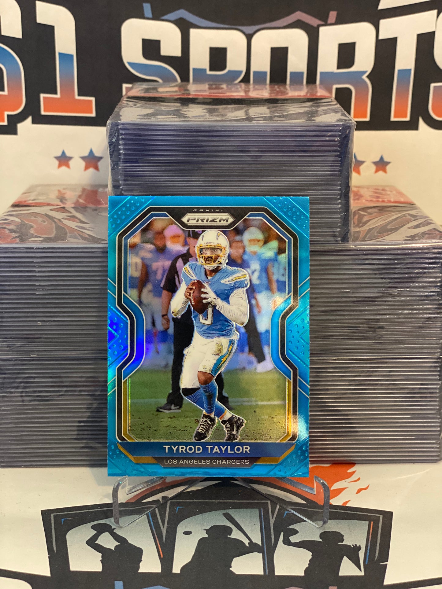 2020 Panini Prizm (Light Blue Prizm) Tyrod Taylor #145