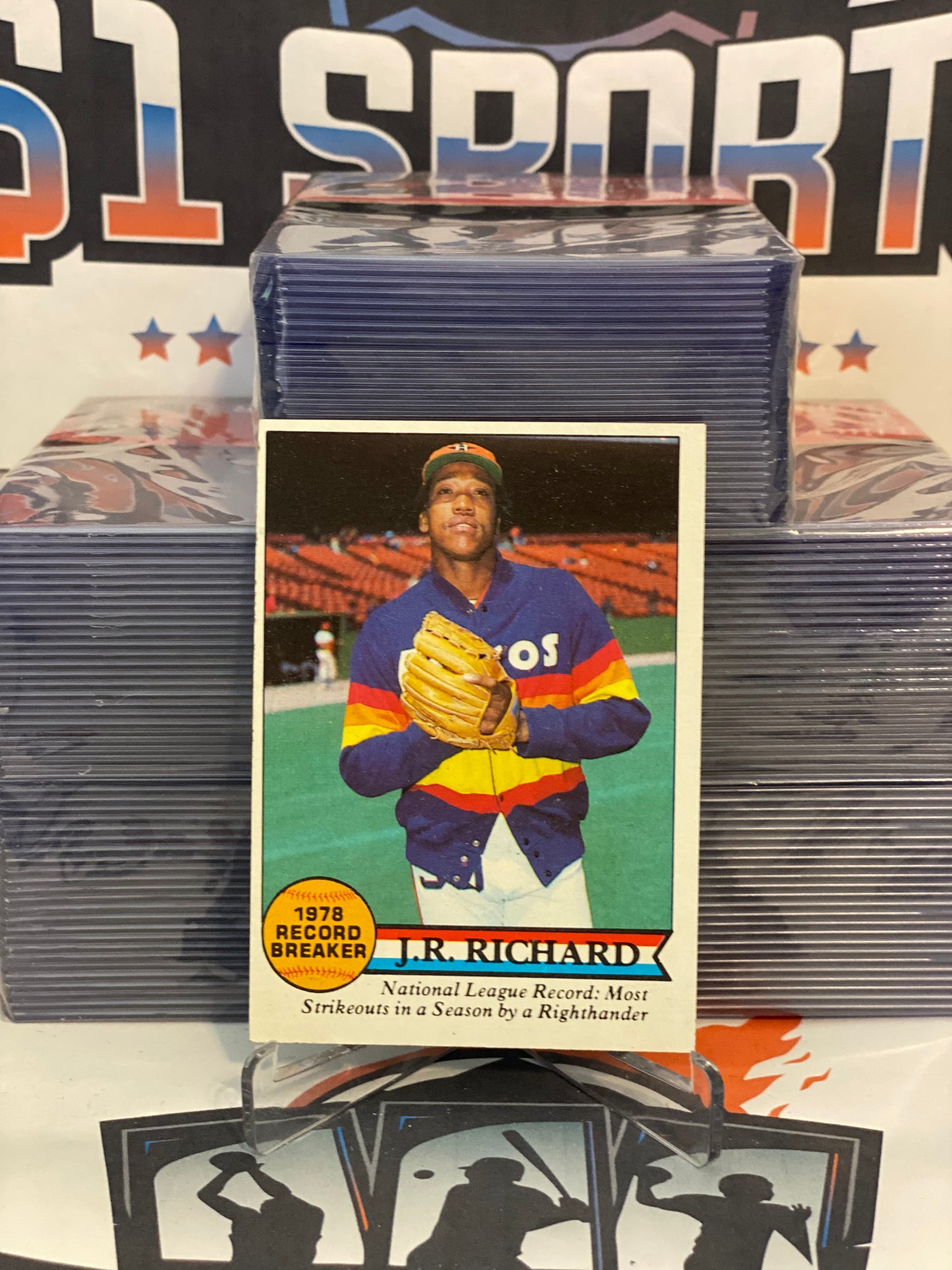 1979 Topps (Record Breaker) J.R. Richard #203