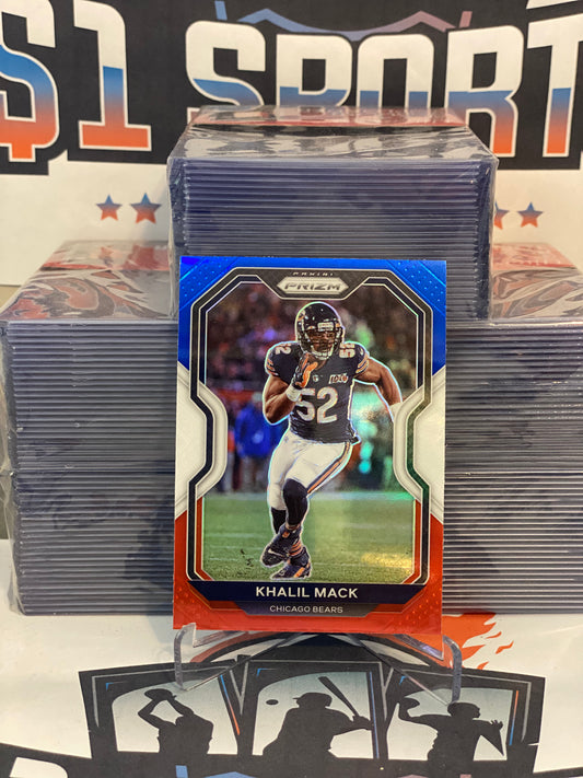 2020 Panini Prizm (Red White Blue Prizm) Khalil Mack #191