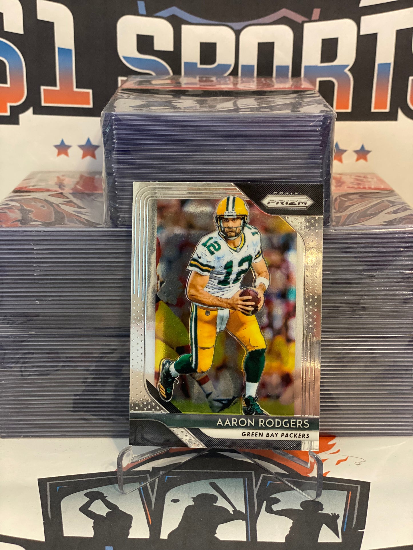 2018 Panini Prizm Aaron Rodgers #127