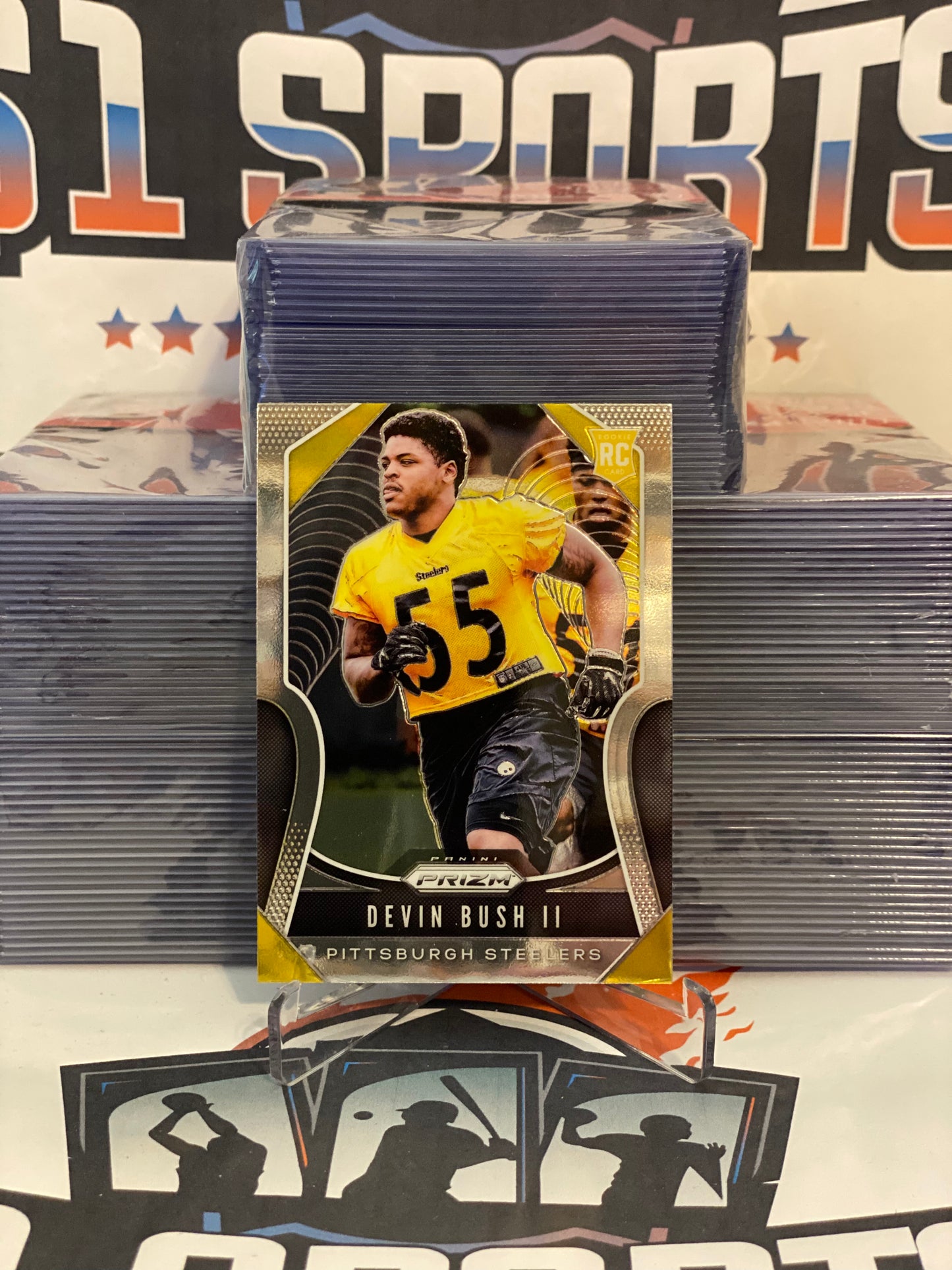 2019 Panini Prizm Devin Bush Rookie #313