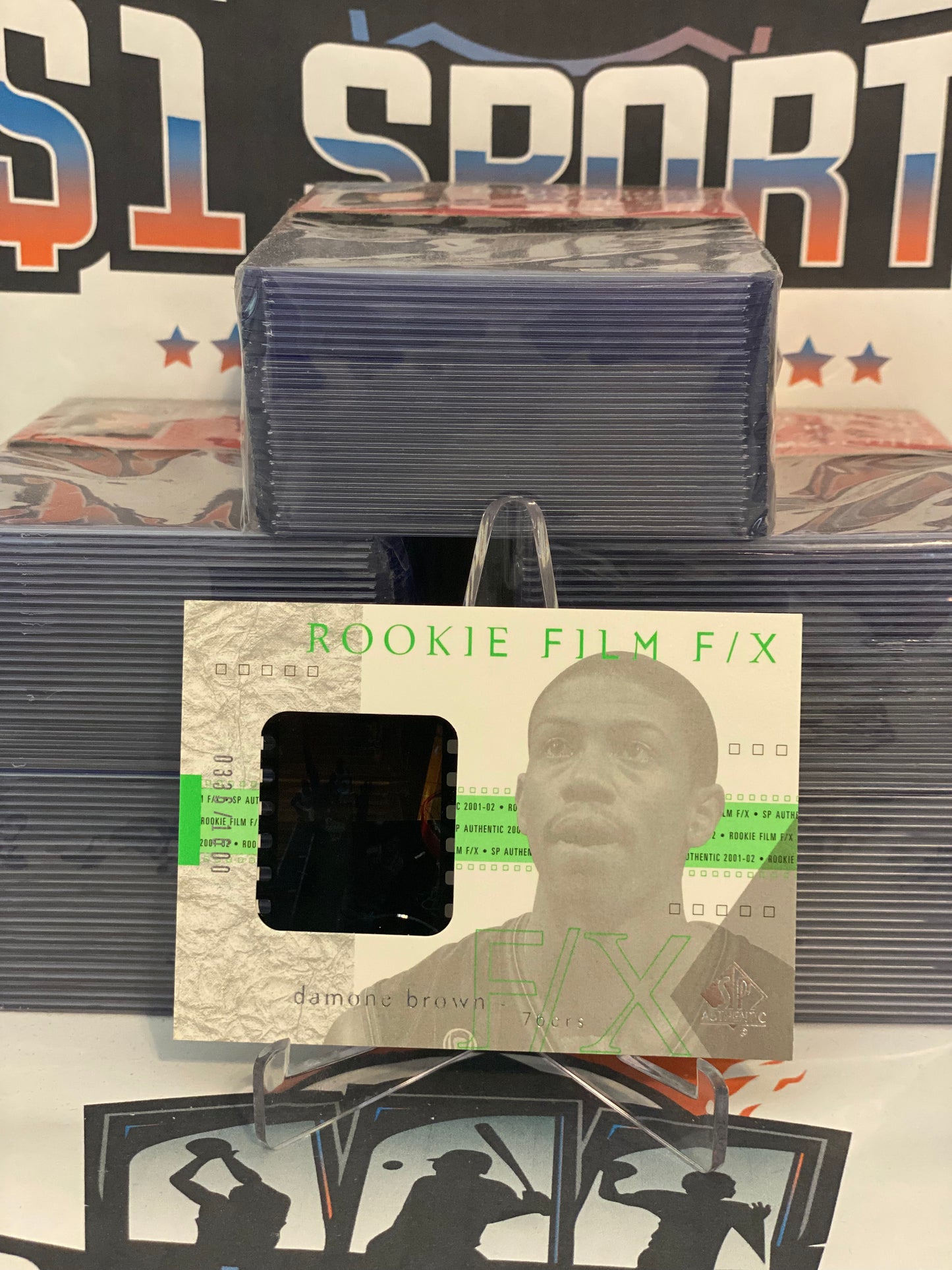 2001 Upper Deck (Rookie Film F/X) Damone Brown #92