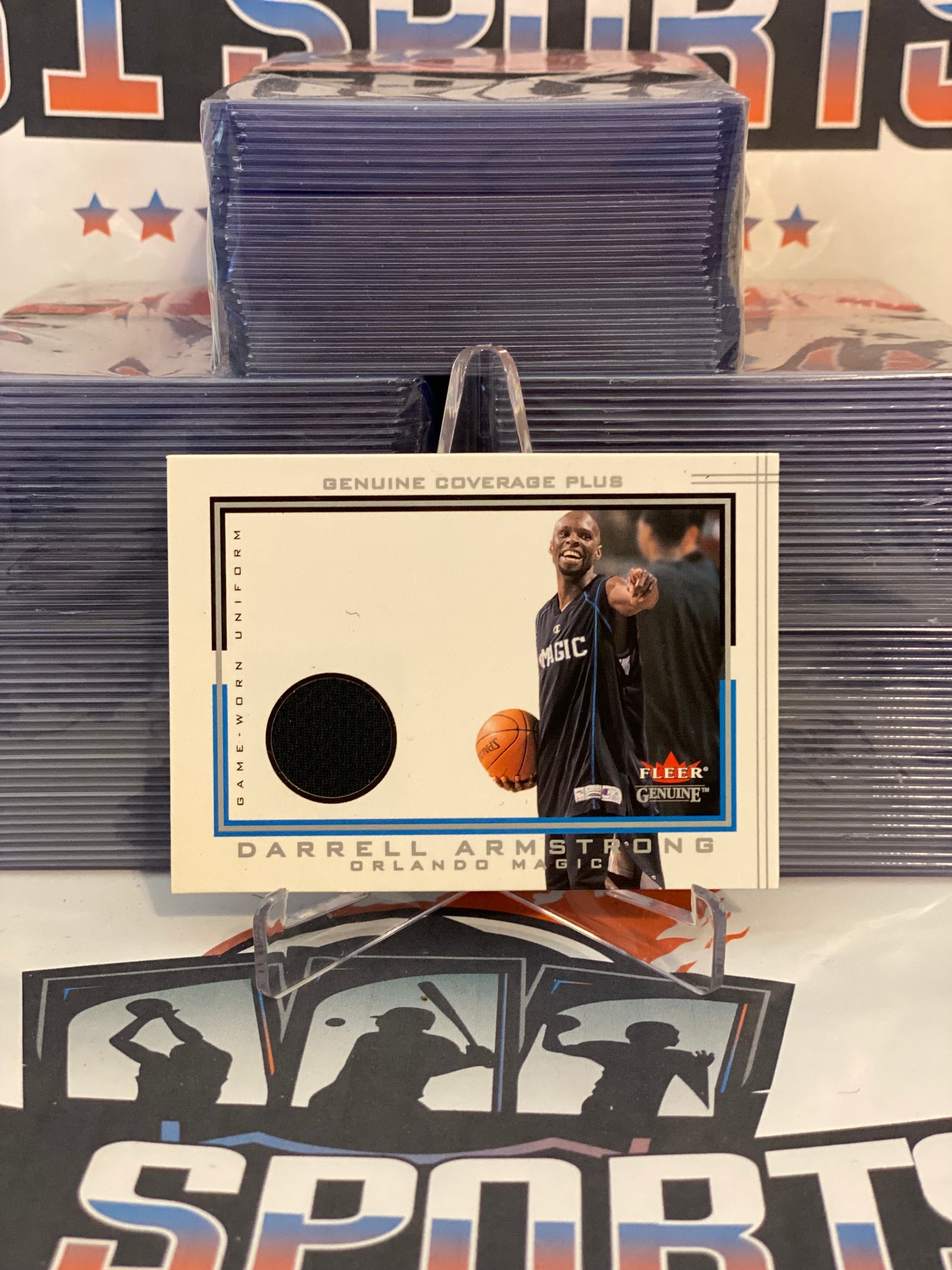 2001 Fleer Genuine (Game-Worn Uniform Relic) Darrell Armstrong #2