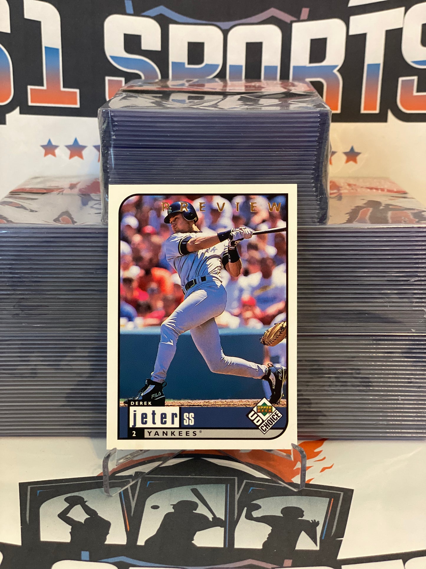1999 Upper Deck Collector's Choice (Preview) Derek Jeter #115