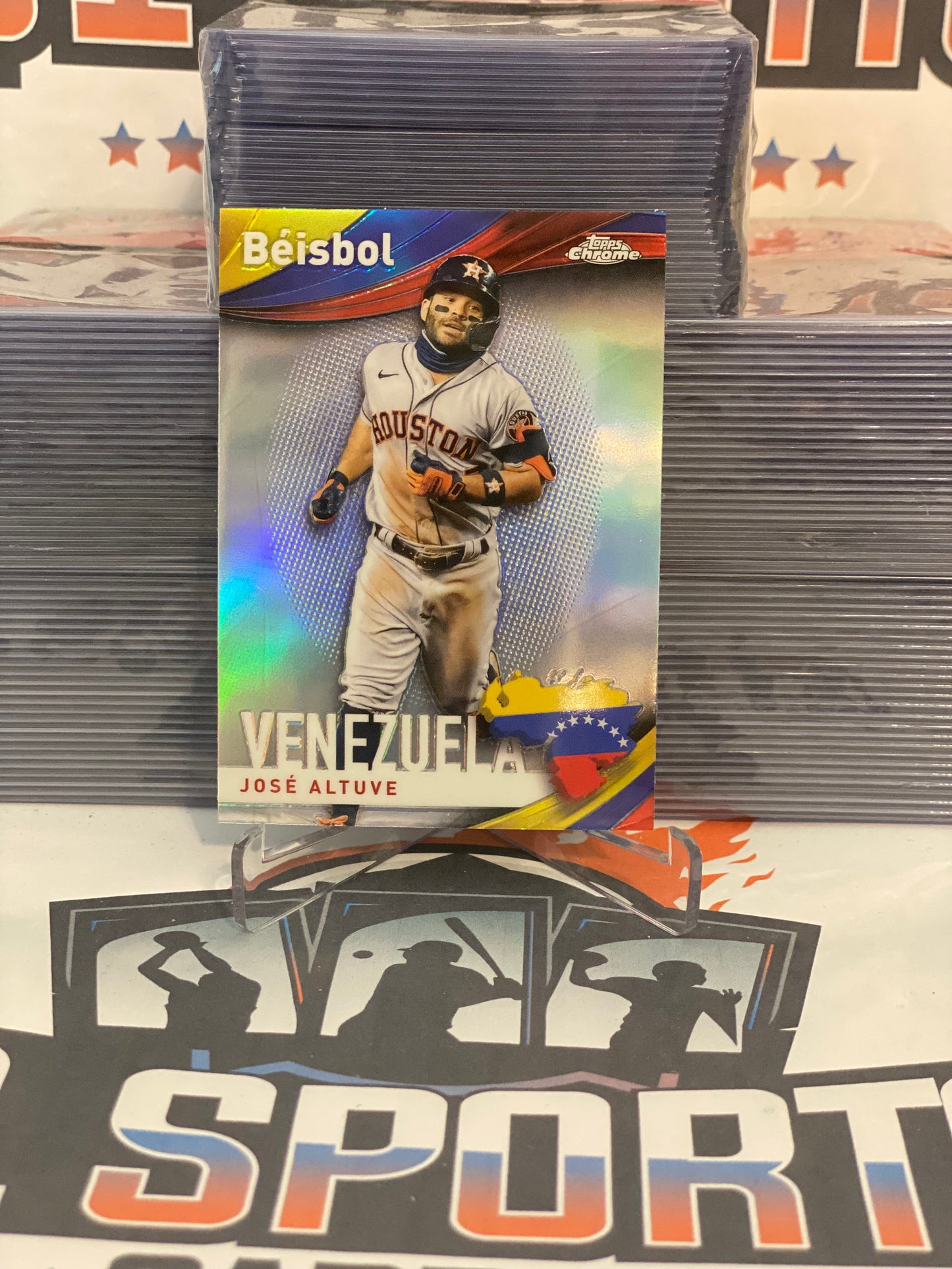2021 Topps Chrome (Beisbol) Jose Altuve #B-4