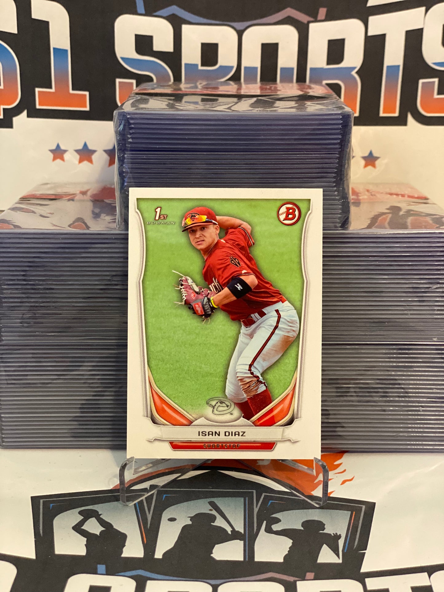 2014 Bowman (1st Bowman) Isan Diaz #DP75