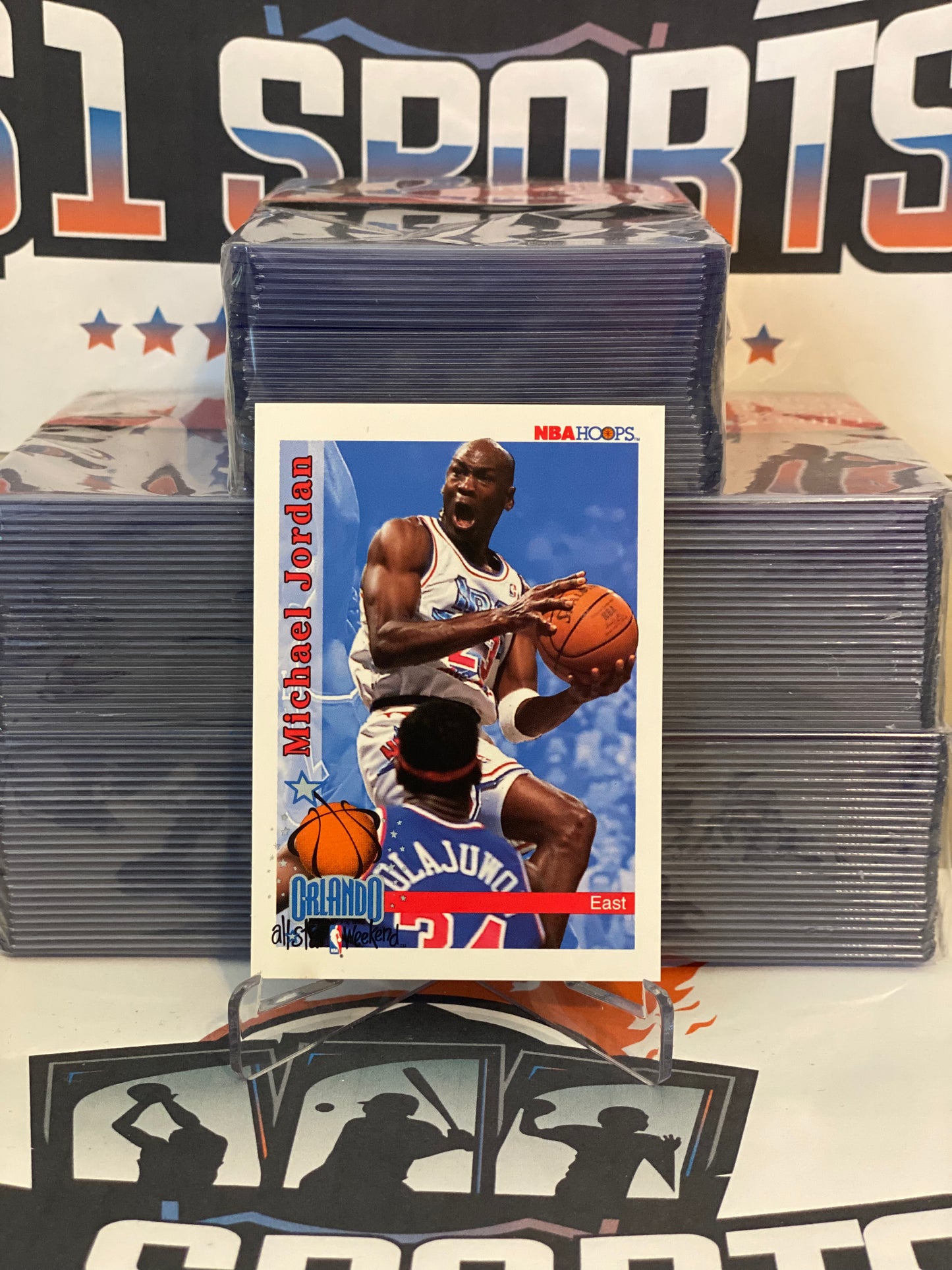 1993 NBA Hoops (Orlando All-Star Weekend) Michael Jordan #298