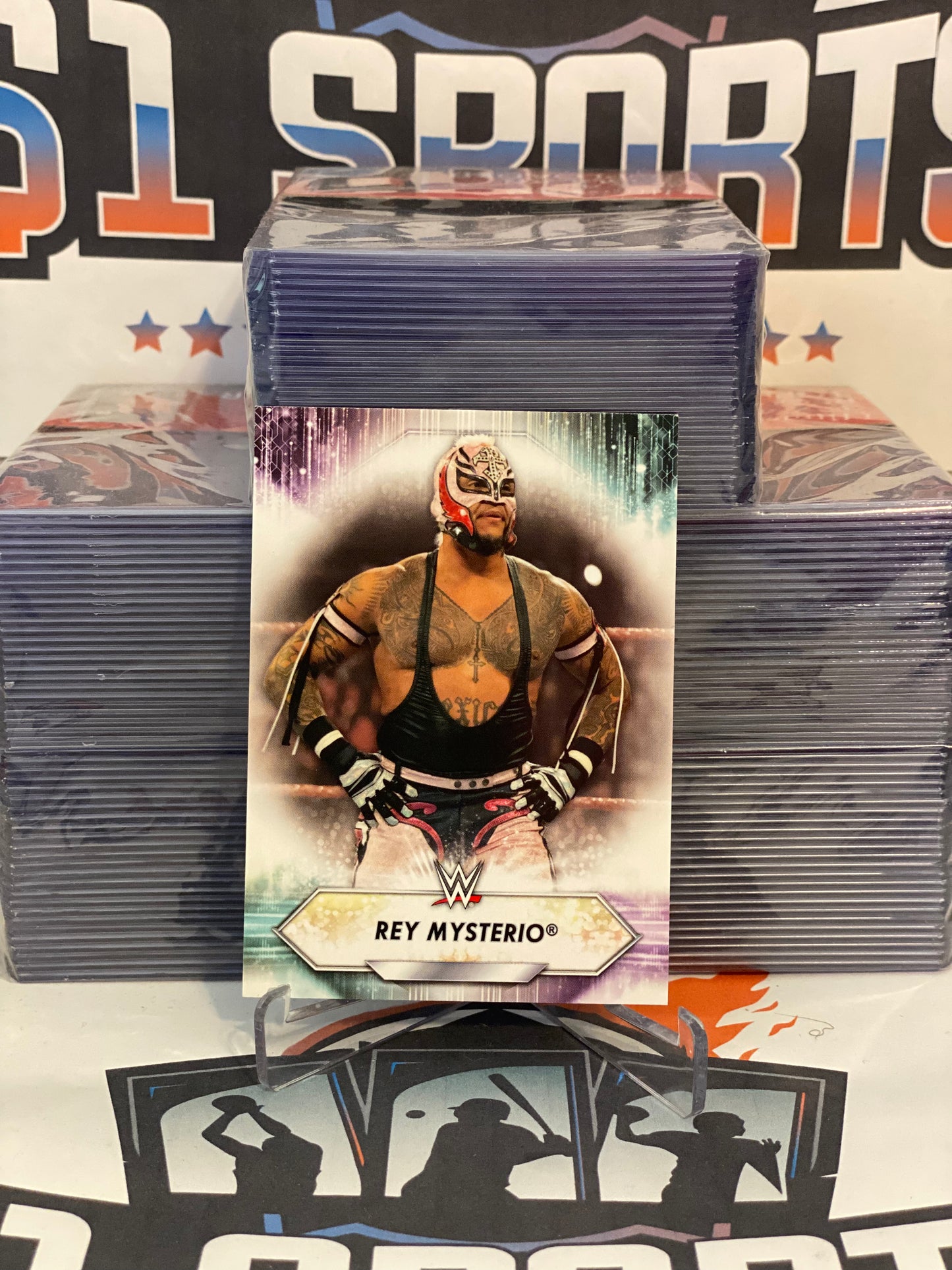 2021 Topps WWE Rey Mysterio #158