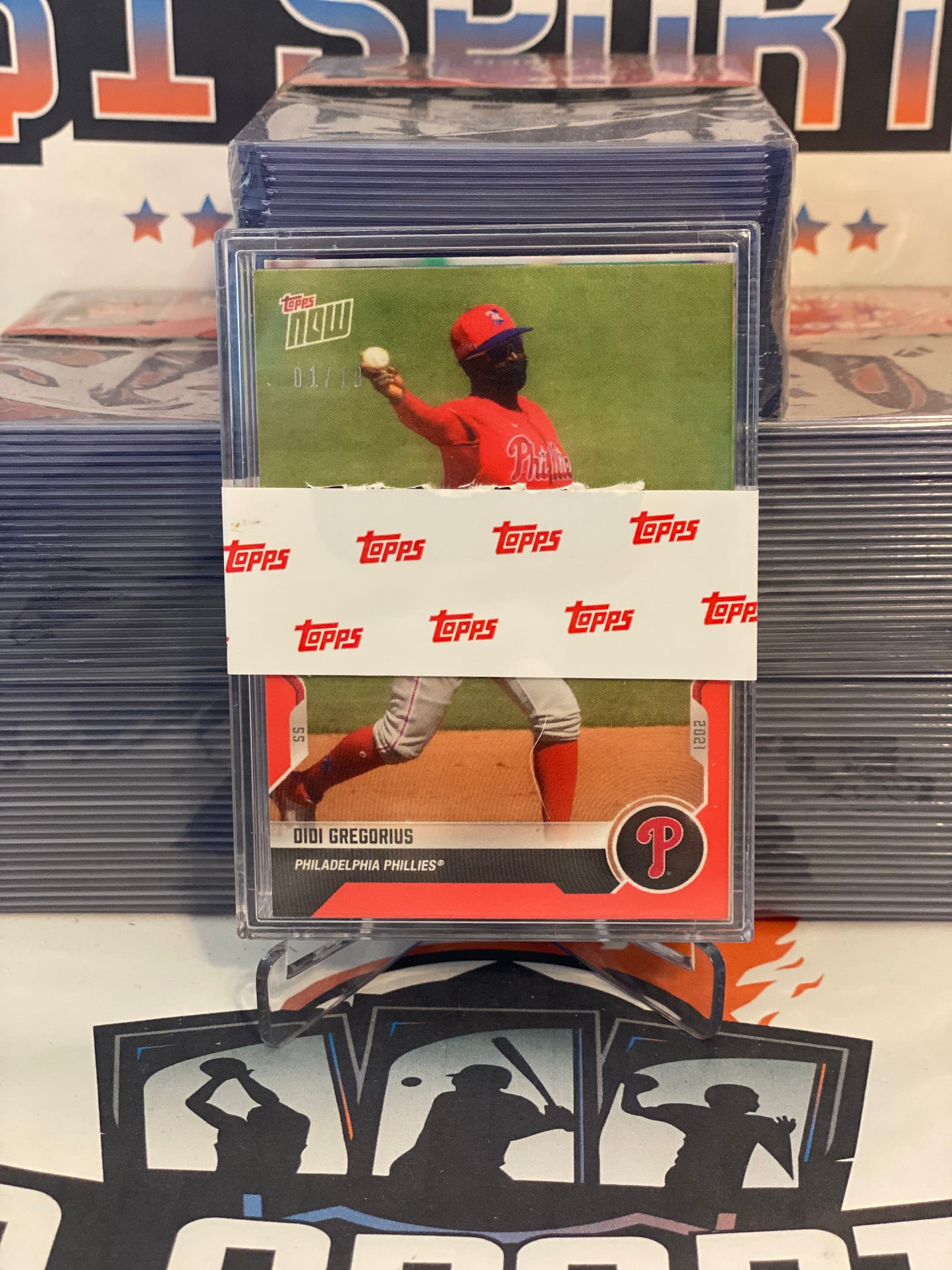 2021 Topps Now Philadelphia Phillies Team Set - Didi Gregorius 01/10