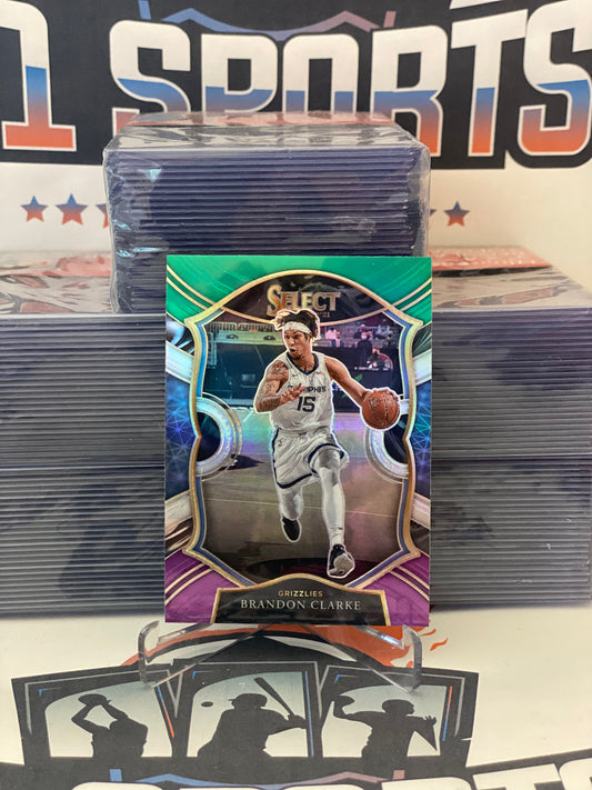 2020 Panini Select (Orange, White & Purple Prizm) Brandon Clarke #55