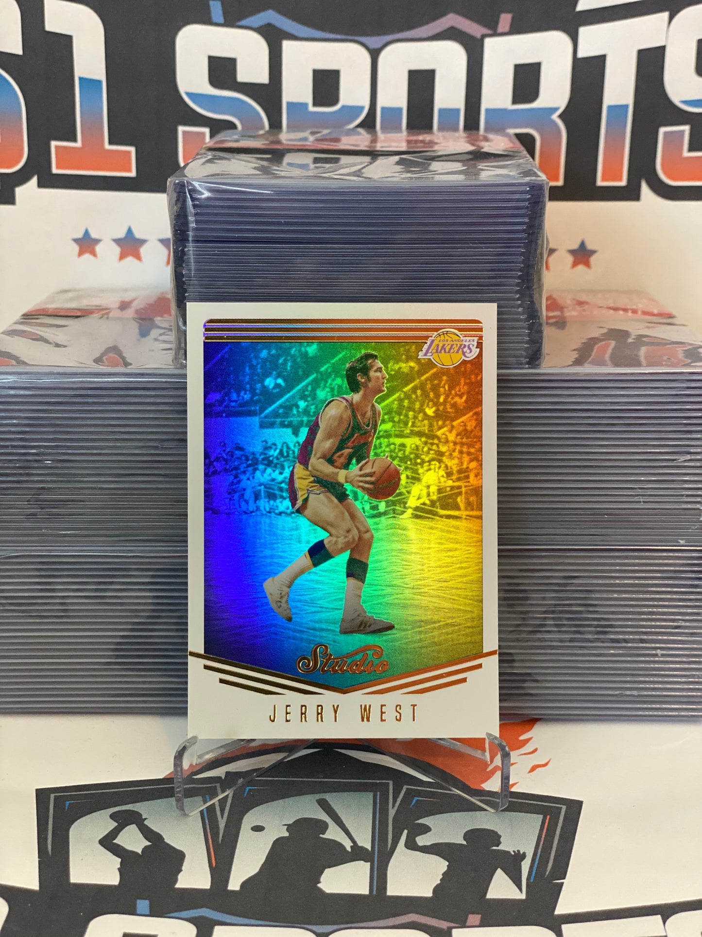 2016 Panini Studio Jerry West #64