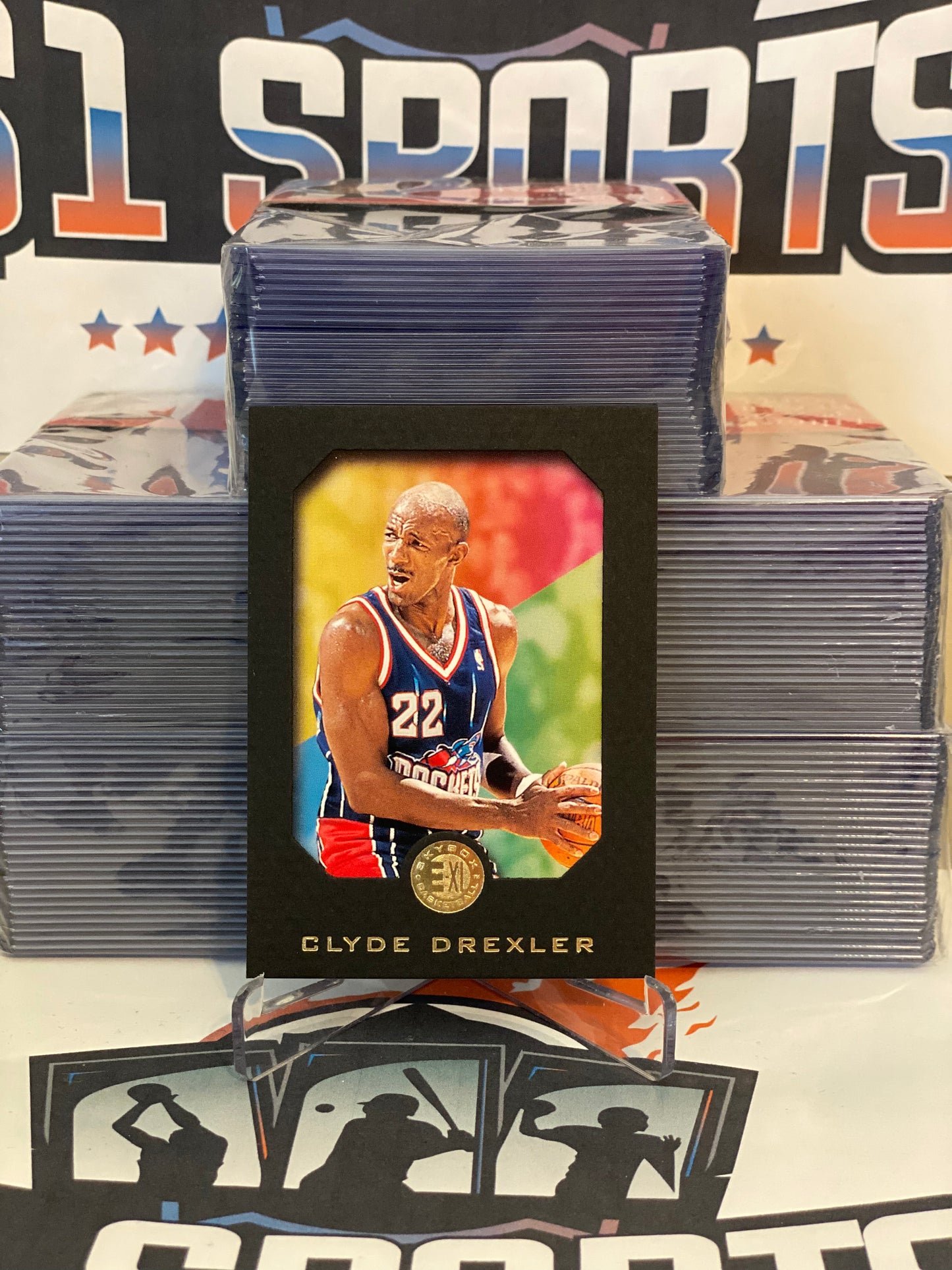 1995 Skybox E-XL Clyde Drexler #30