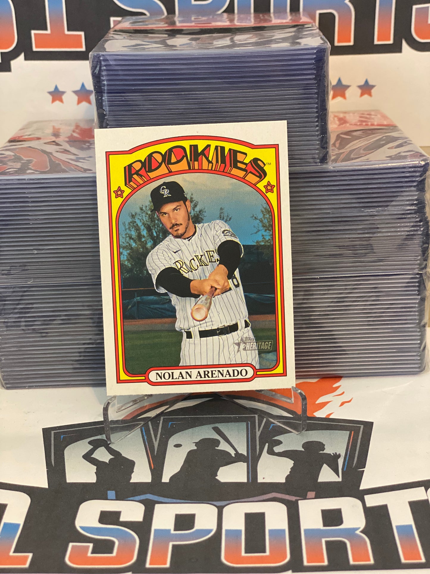 2021 Topps Heritage Nolan Arenado #313
