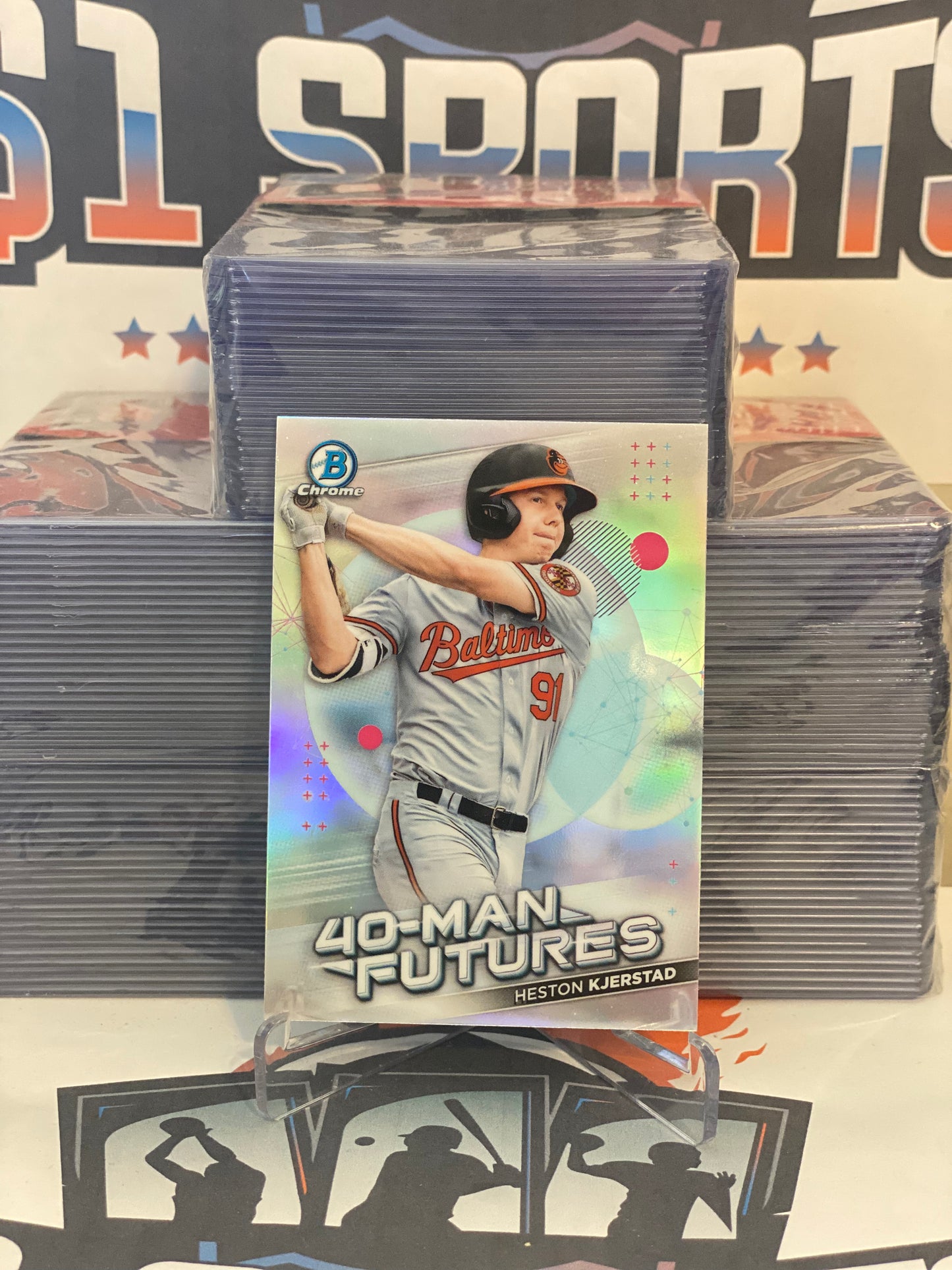 2021 Bowman Chrome (40-Man Futures) Heston Kjerstad #FMF-2