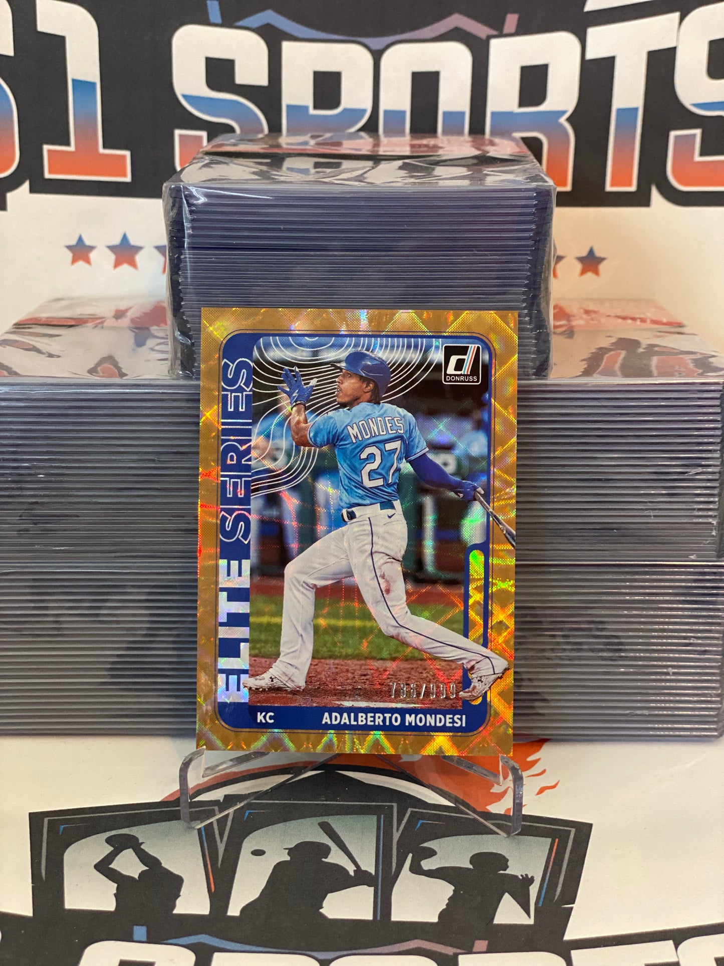 2021 Donruss (Elite Series, 786/999) Adalberto Mondesi #ES13