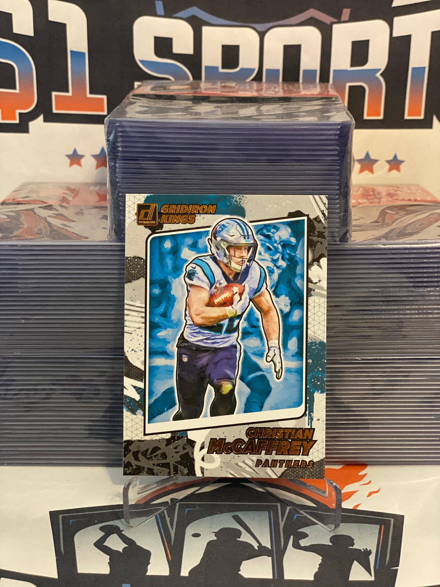2021 Donruss (Gridiron Kings) Christian McCaffrey #GK7