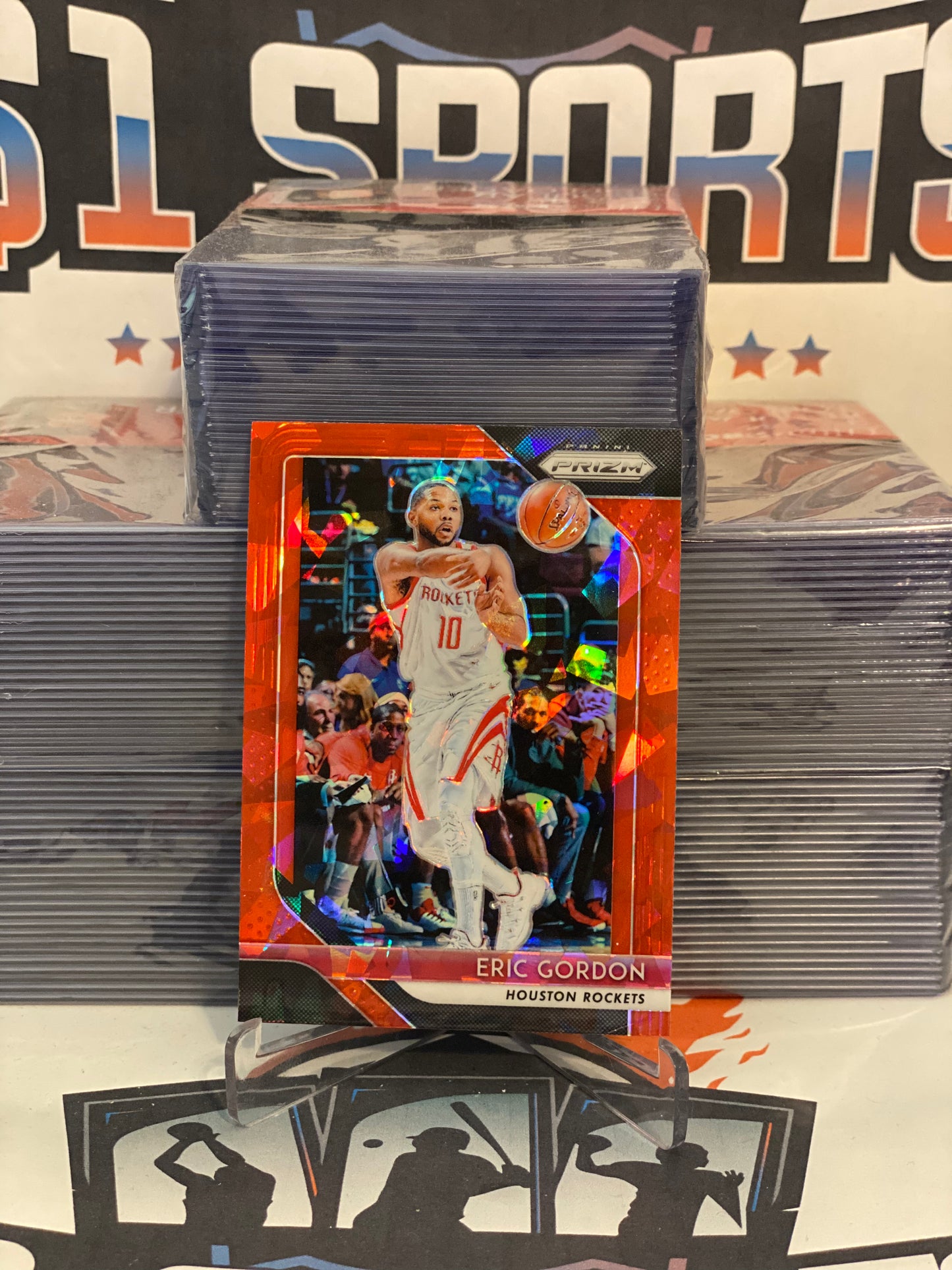 2018 Panini Prizm (Red Ice Prizm) Eric Gordon #54
