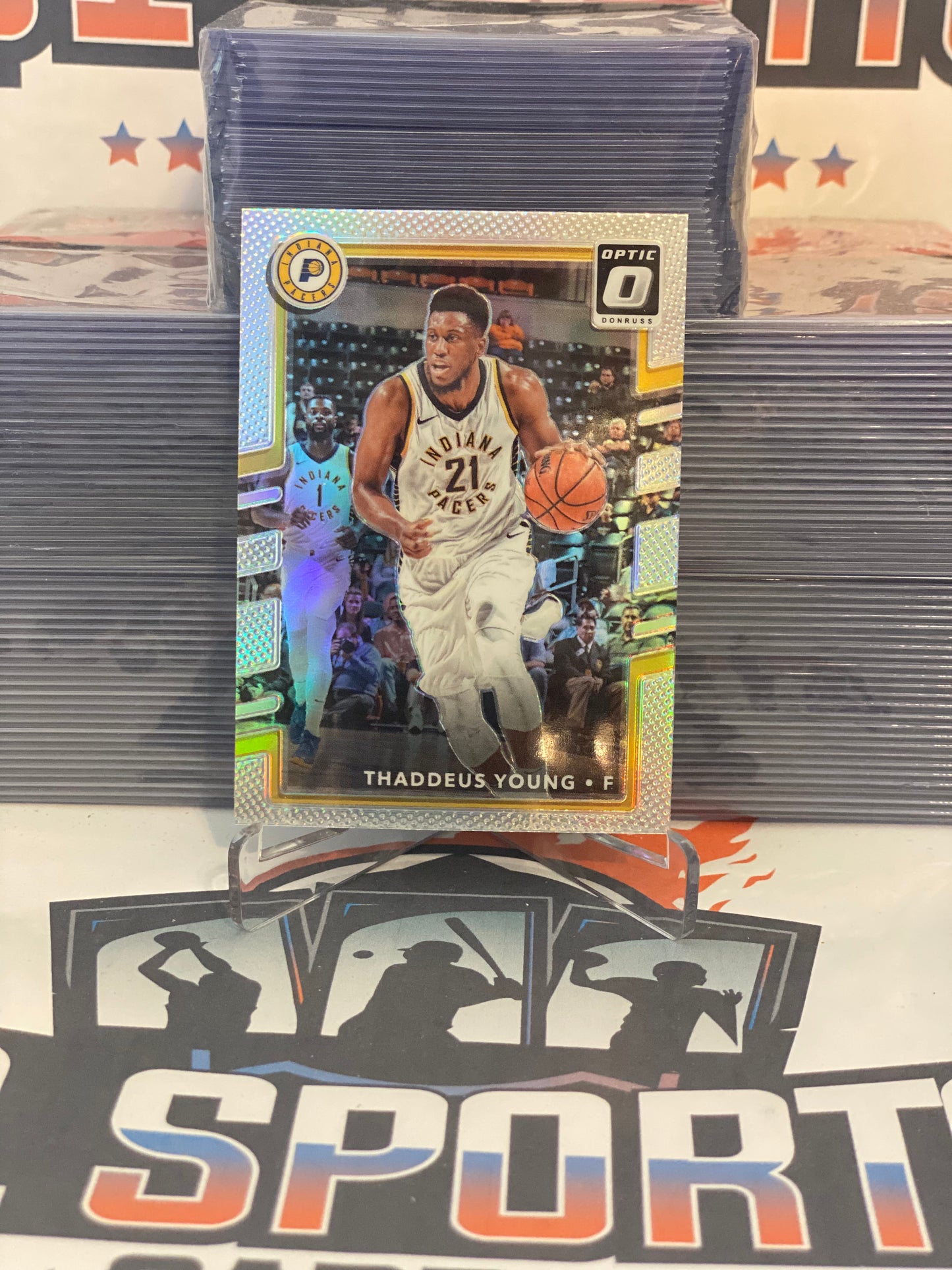 2017 Donruss Optic (Holo Prizm) Thaddeus Young #59