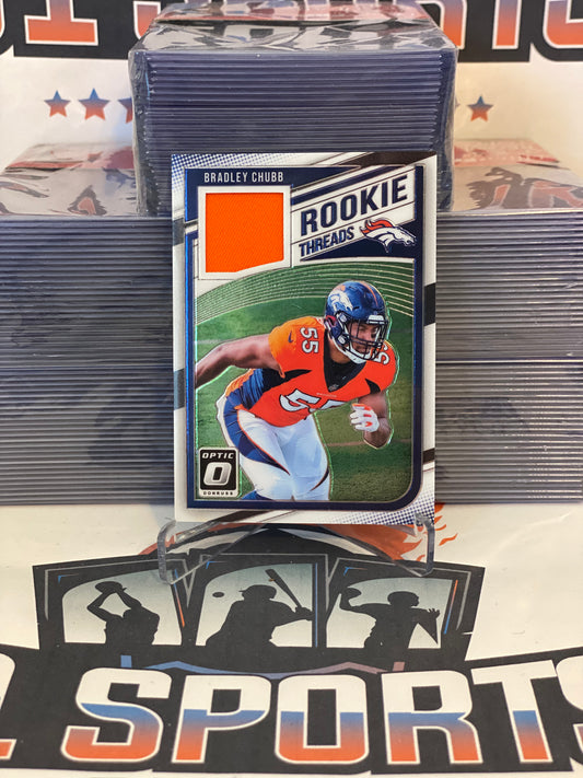 2018 Donruss Optic (Rookie Threads Relic) Bradley Chubb #RT-BC