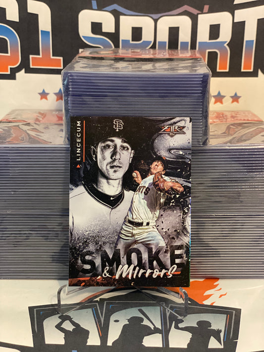 2021 Topps Fire (Smoke & Mirrors) Tim Lincecum #SM-2