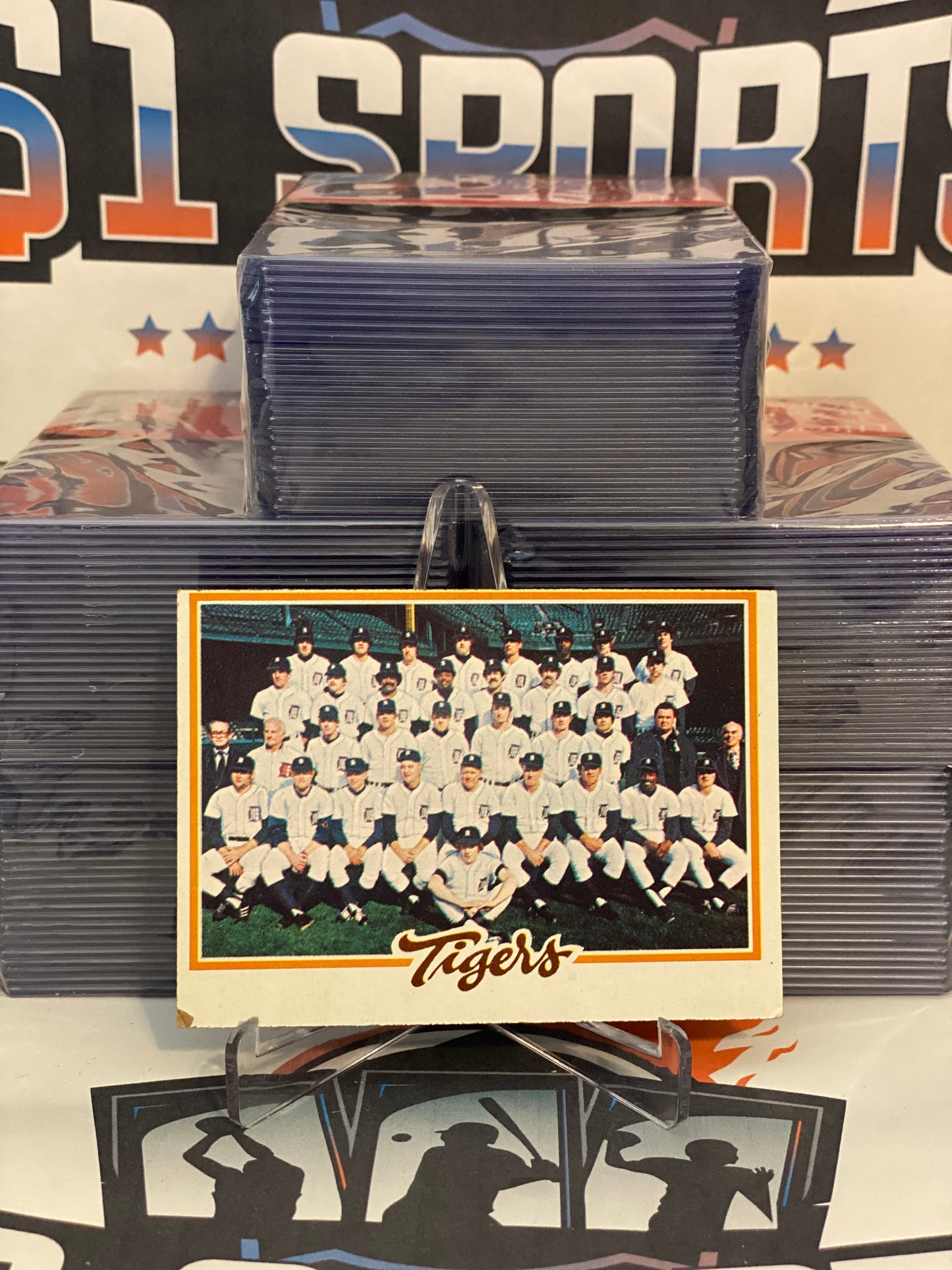 1978 Topps (Detroit Tigers Team Checklist) Jack Morris, Alan Trammell, Lou Whitaker #404