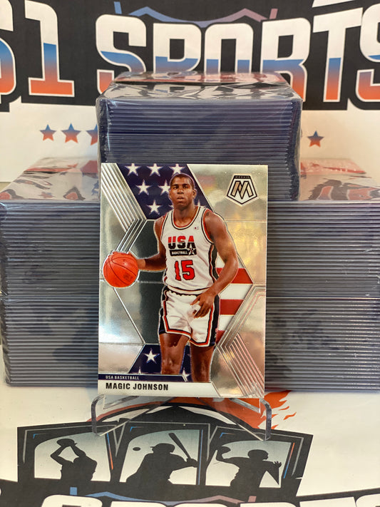2019 Panini Mosaic (USAB) Magic Johnson #255