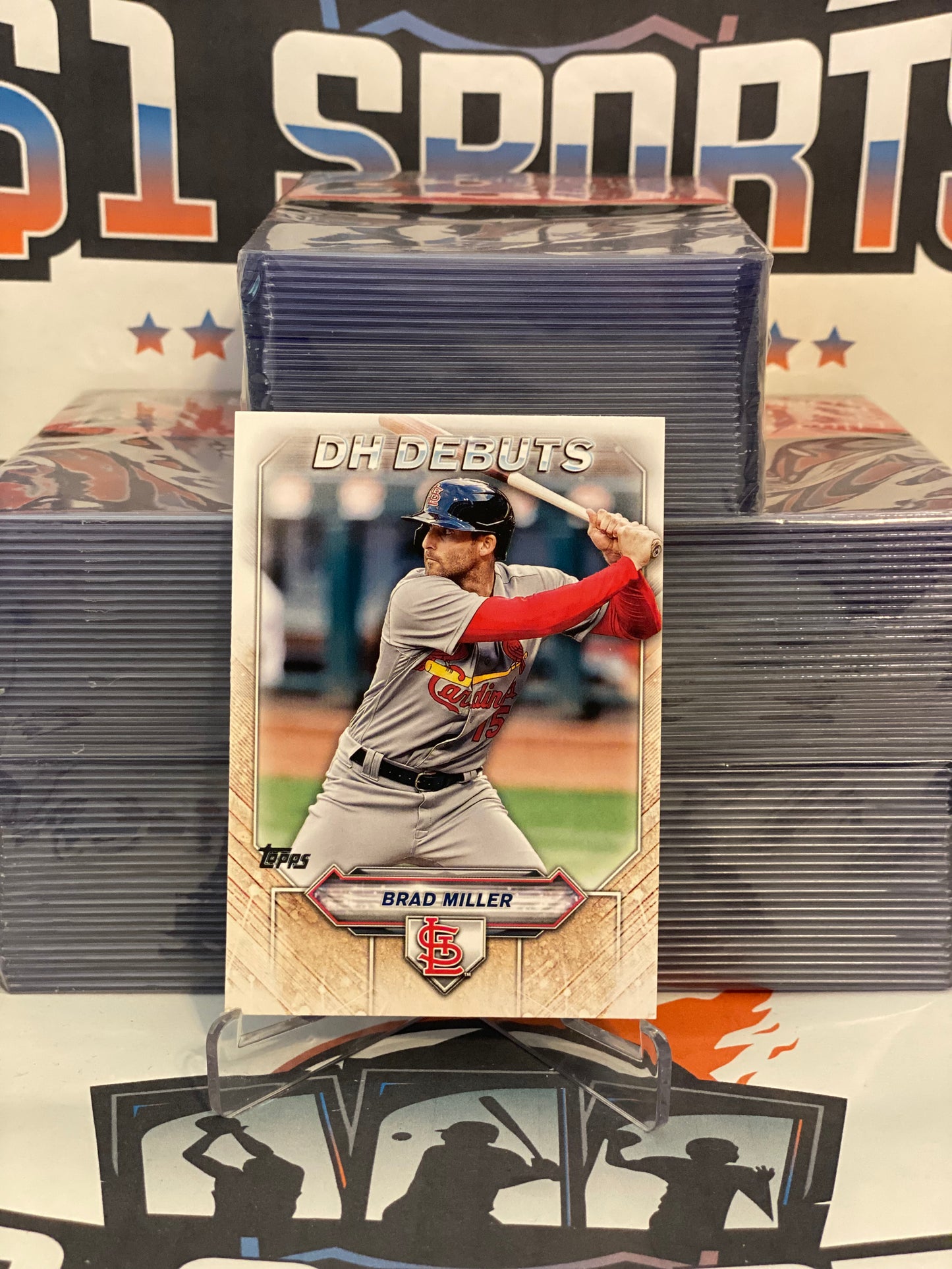 2021 Topps (DH Debuts) Brad Miller #DHD-8