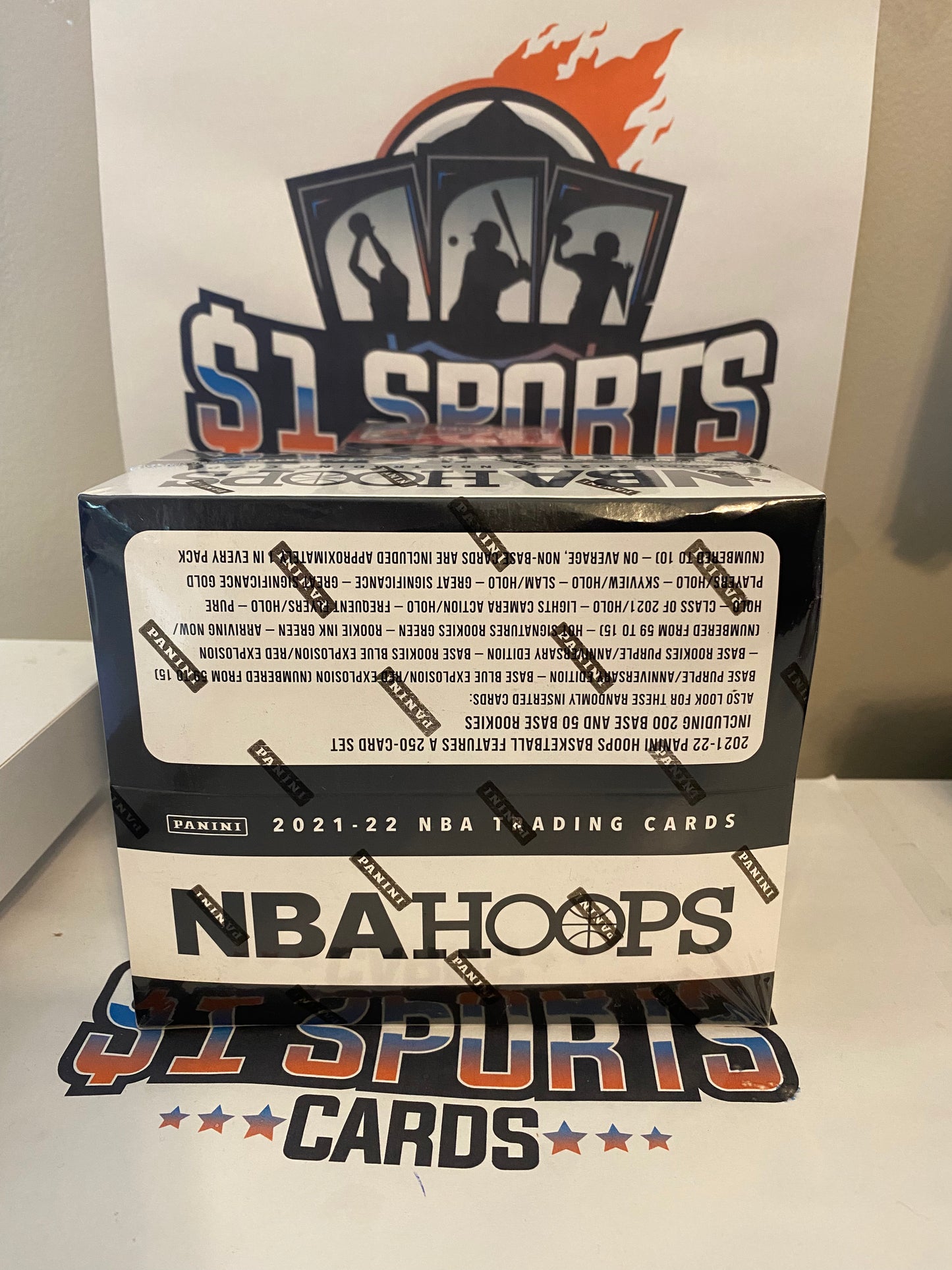 2021-22 NBA Hoops Basketball Value Pack Box