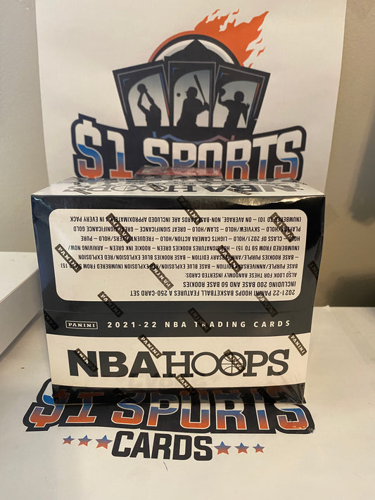 2021-22 NBA Hoops Basketball Value Pack Box