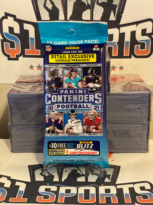 2021 Panini Contenders NFL Football Fat Pack