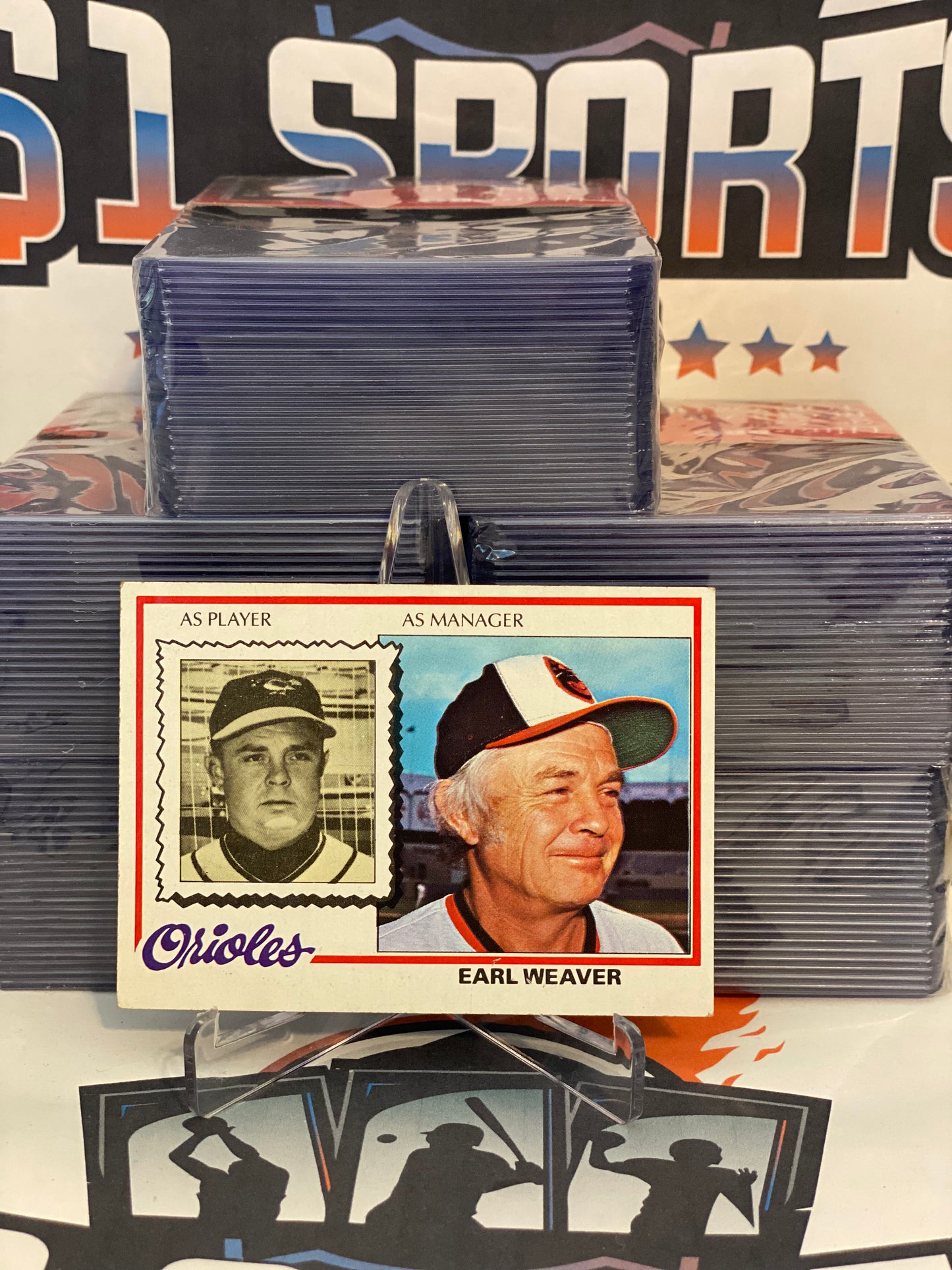 1978 Topps (Player/Manager) Earl Weaver #211