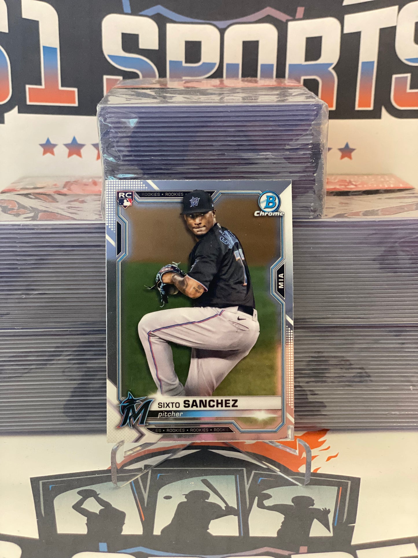 2021 Bowman Chrome Sixto Sanchez Rookie #78