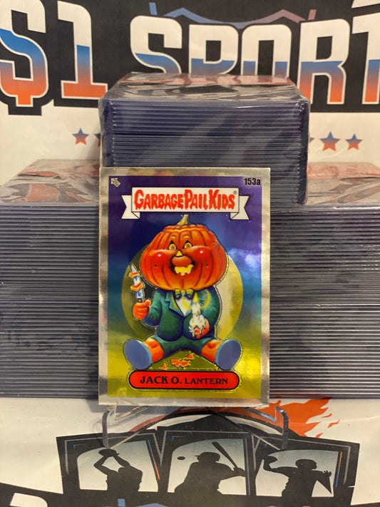 2021 Topps Garbage Pail Kids Chrome Series 4 Jack O. Lantern #153a