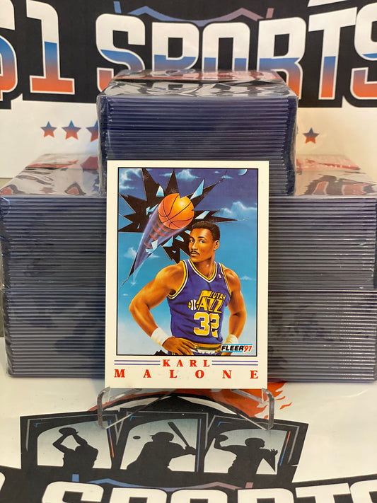 1991 Fleer (Pro-Vision) Karl Malone #5