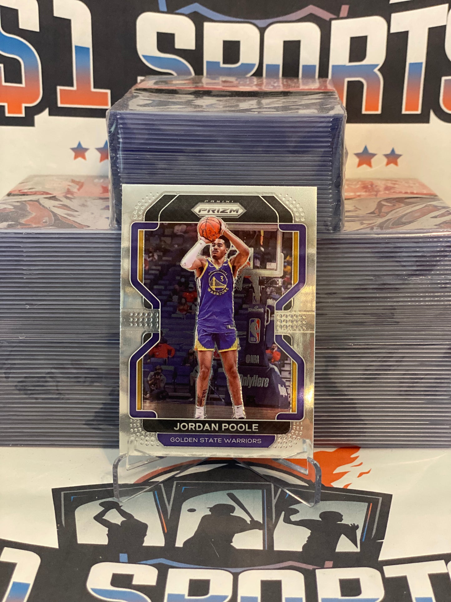 2021 Panini Prizm Jordan Poole #222