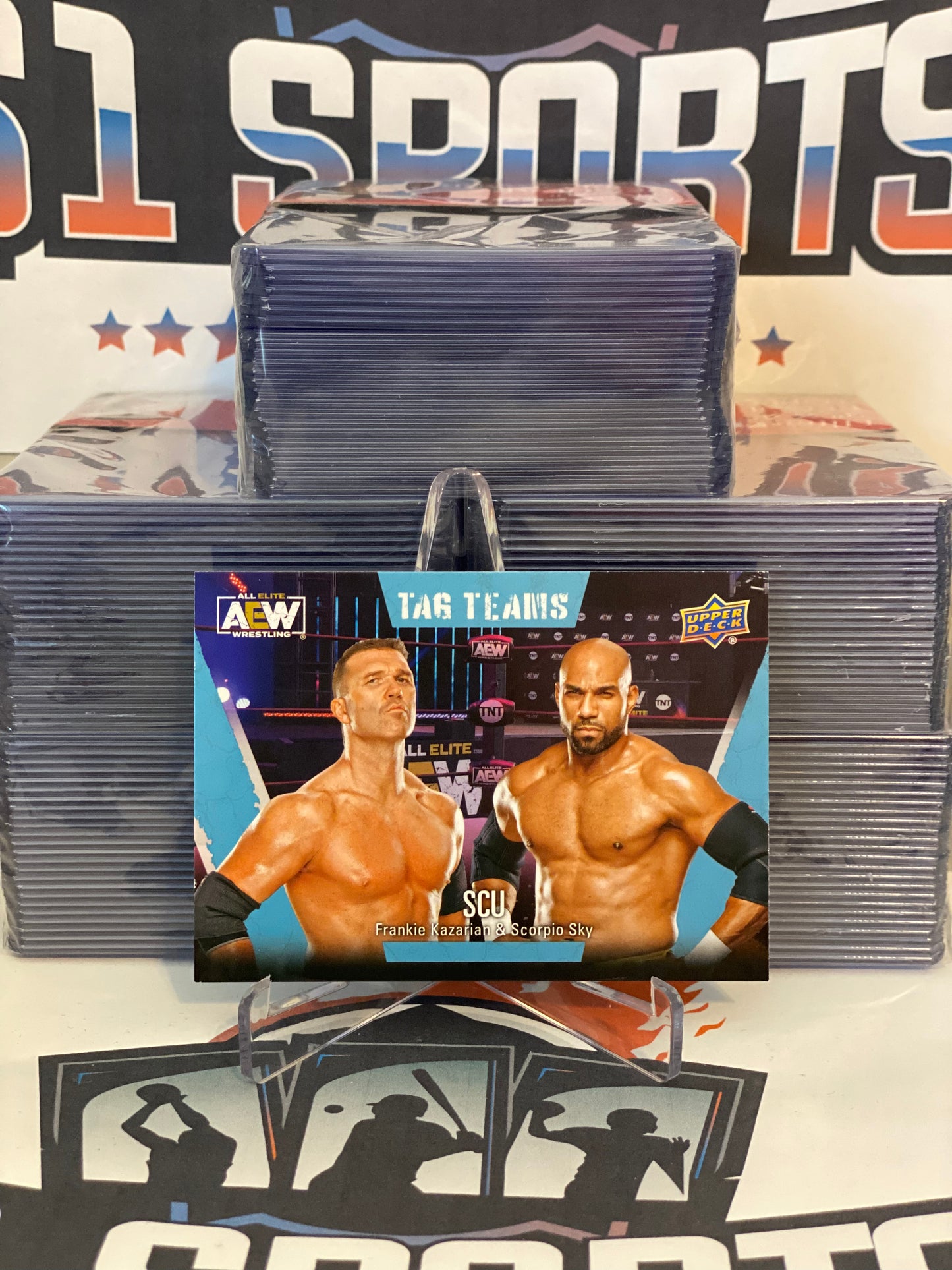 2021 Upper Deck AEW (Tag Teams) SCU #69