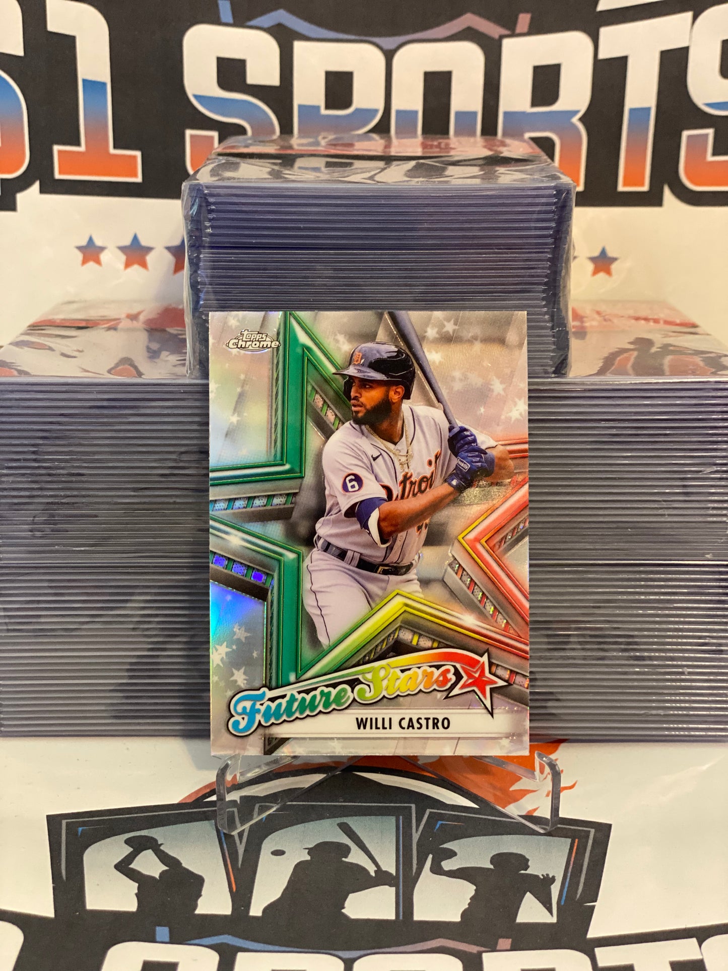 2021 Topps Chrome (Future Stars) Willi Castro #FS-13
