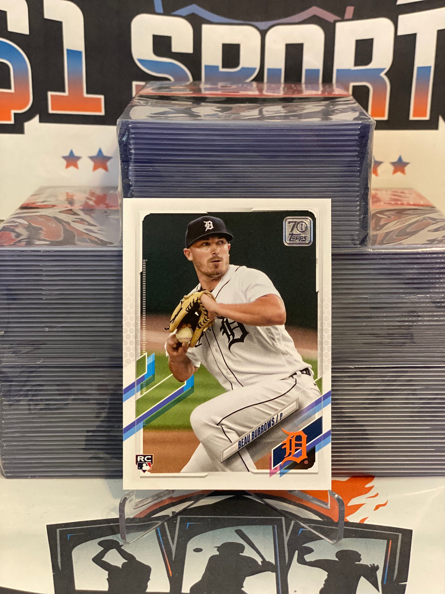 2021 Topps Beau Burrows Rookie #123