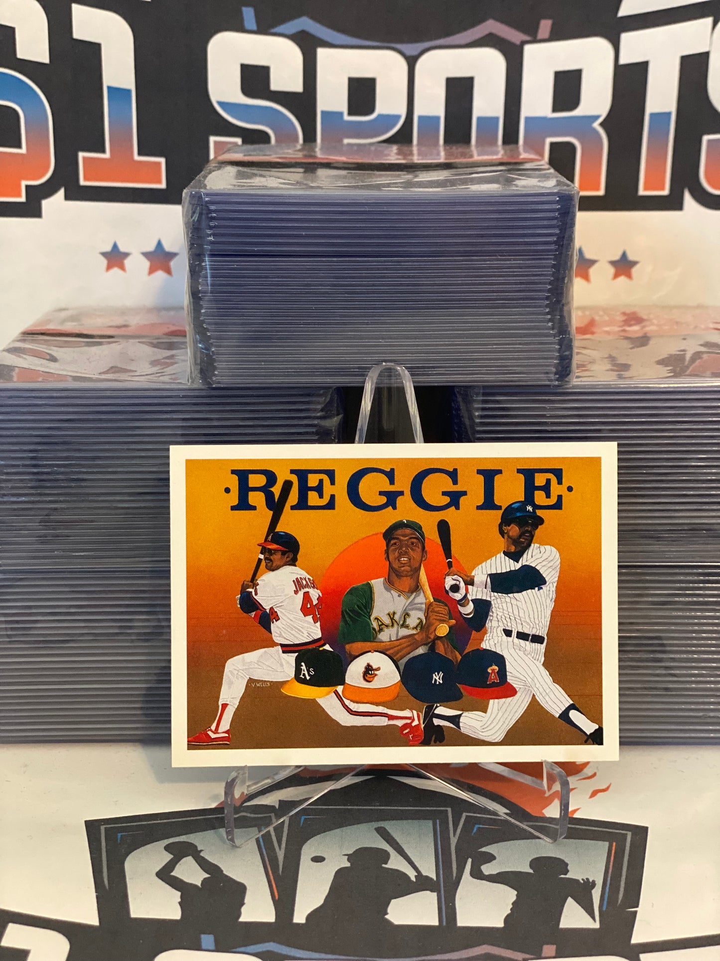 1990 Upper Deck (Baseball Heroes) Reggie Jackson #9