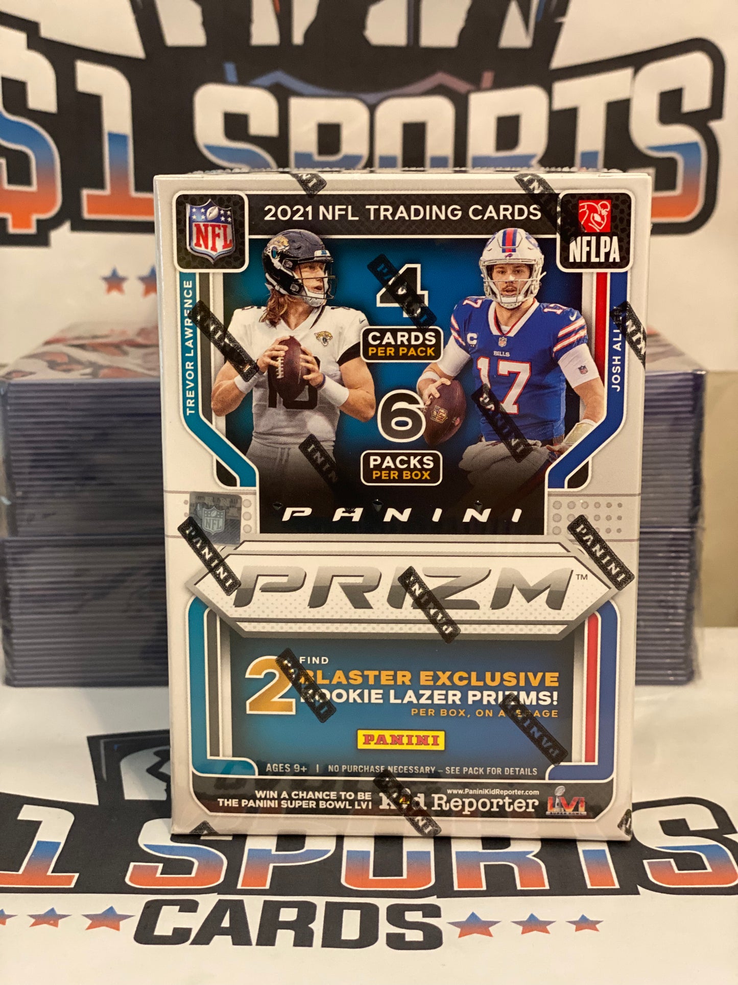 2021 Panini Prizm NFL Football Blaster Box