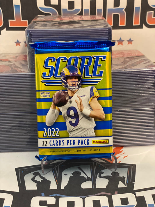 2022 Score NFL Football Retail Pack