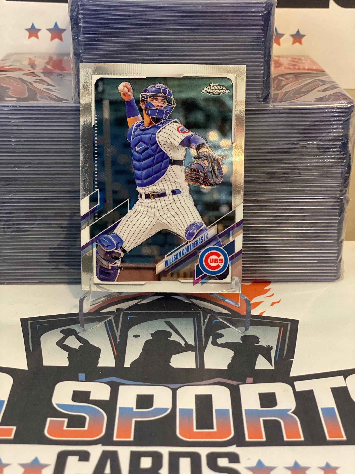 2021 Topps Chrome Willson Contreras #52