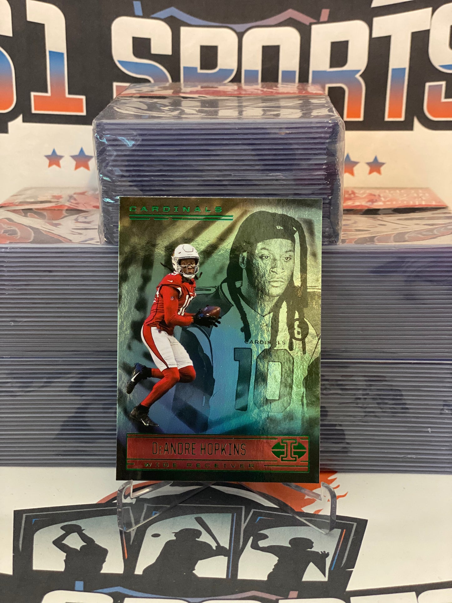 2021 Panini Illusions (Emerald) DeAndre Hopkins #15