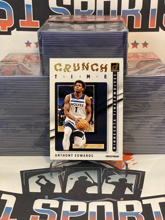 2021 Donruss (Crunch Time) Anthony Edwards #9