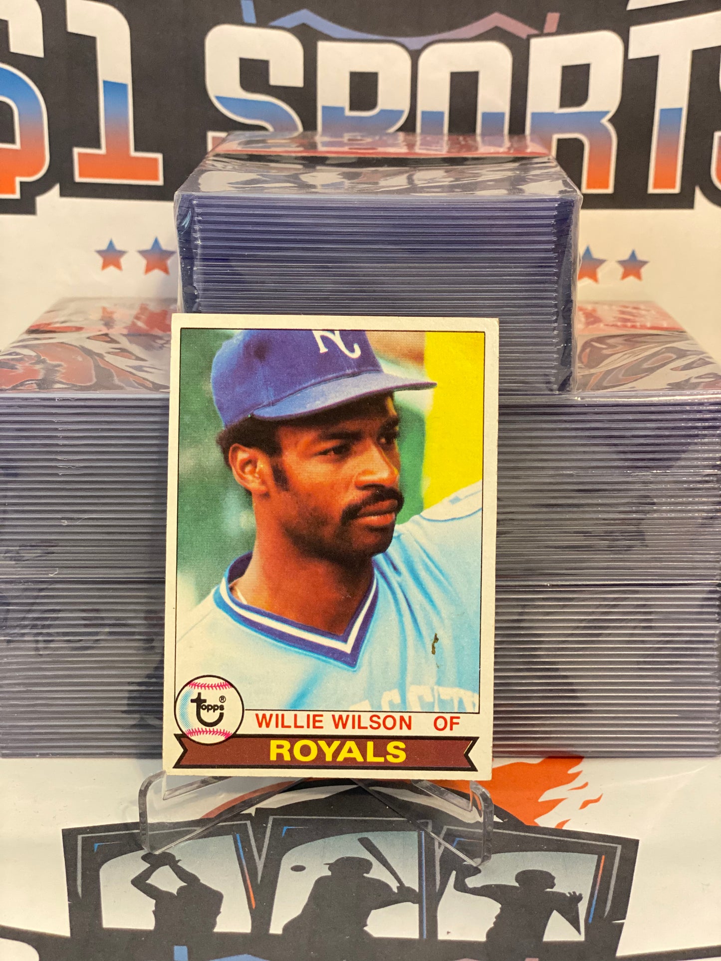 1979 Topps Willie Wilson #409