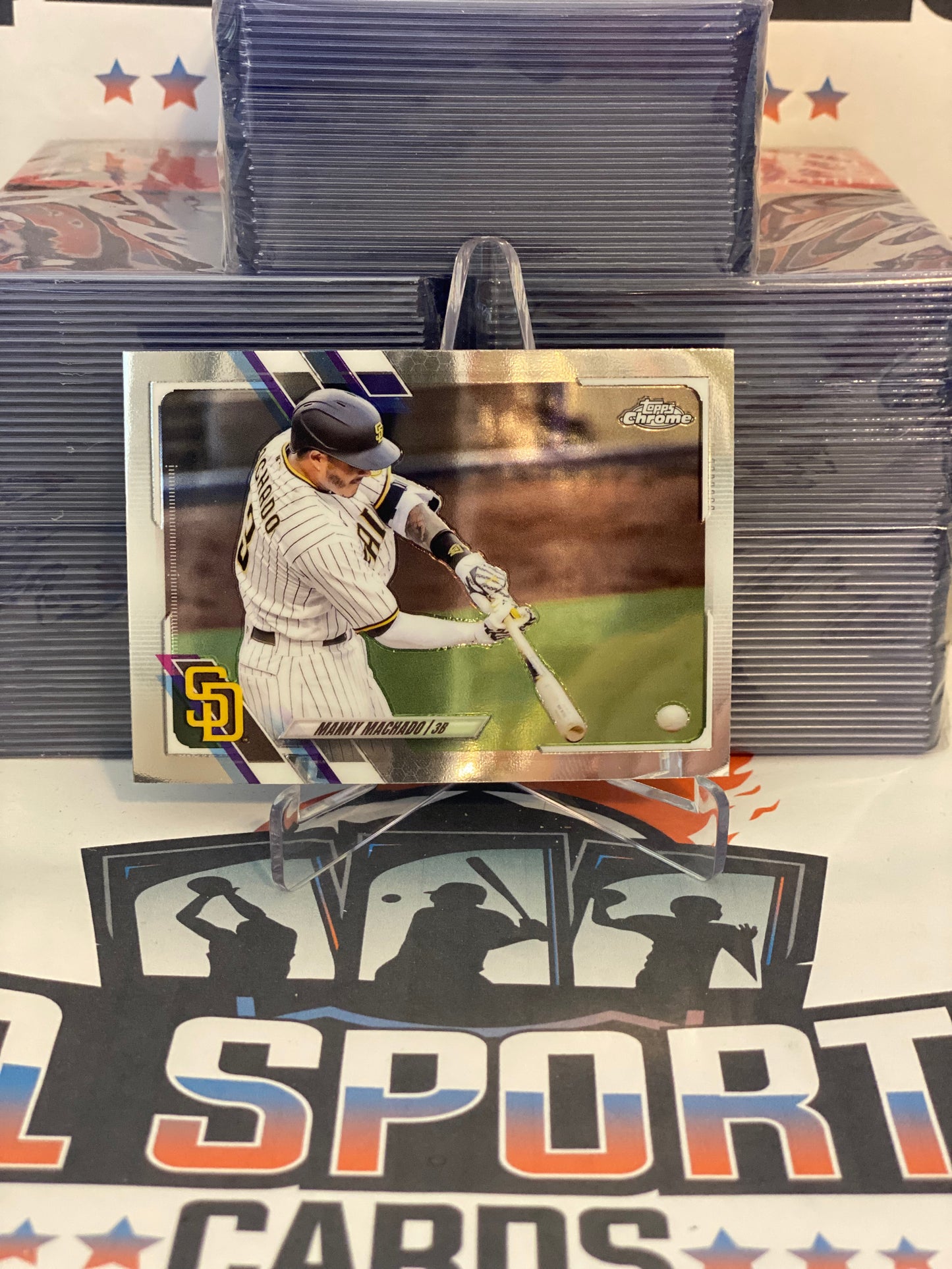 2021 Topps Chrome Manny Machado #148