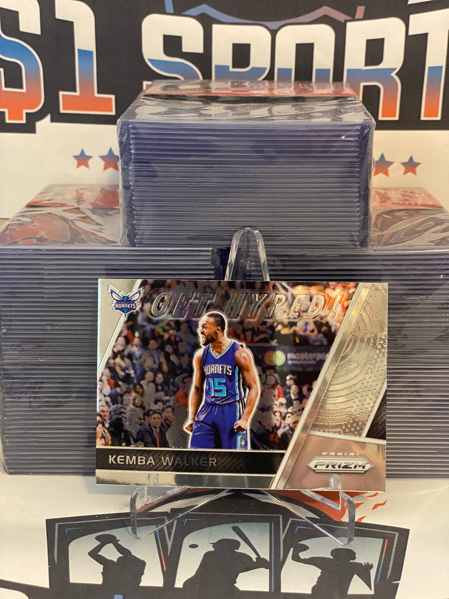 2017 Panini Prizm (Get Hyped!) Kemba Walker #GH-KW